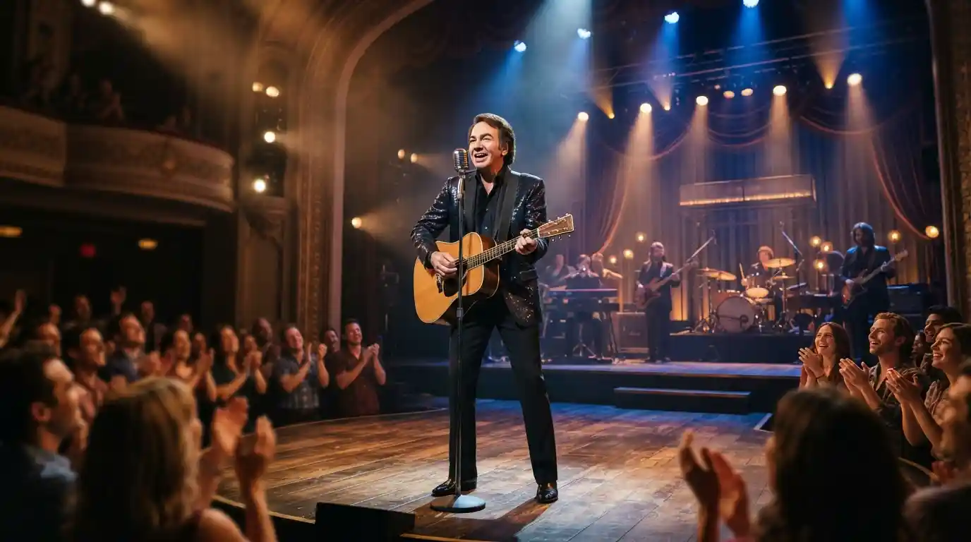 A theatrical performance inspired by Neil Diamond's music on a Cincinnati stage