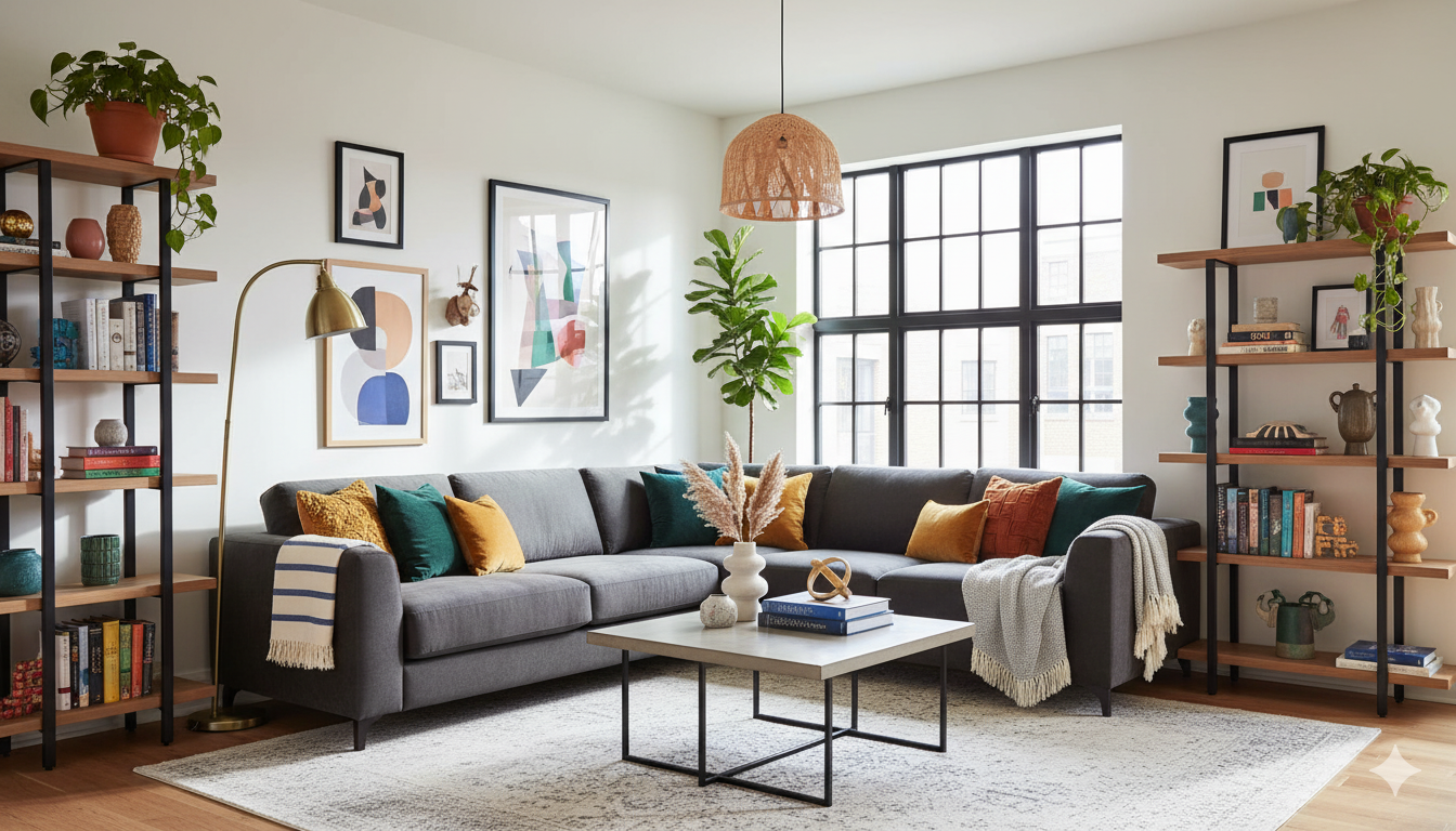 Modern home decor ideas with stylish furniture and neutral color palette