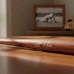 pete rose autographed bat