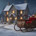 where is the first place santa visits